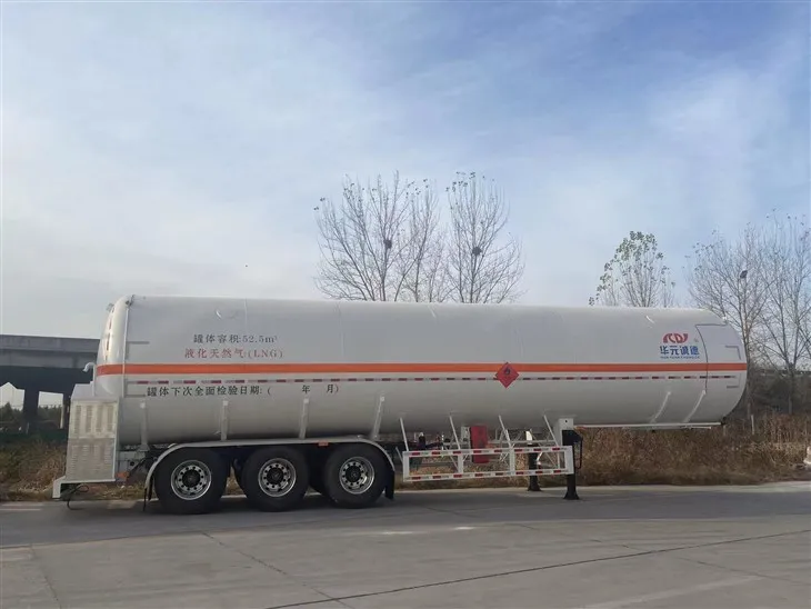 Semi- Trailer Lng Fuel 52.5M3 Tanker